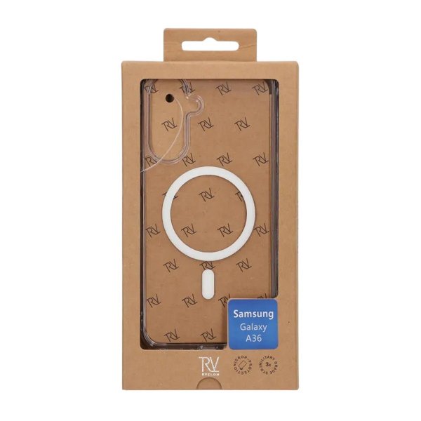 Rvelon Samsung Galaxy A36 Skal TPU MagSafe Transparent