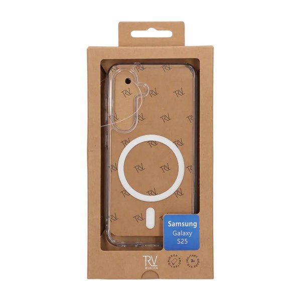 Rvelon Samsung Galaxy S25 Skal TPU MagSafe Transparent