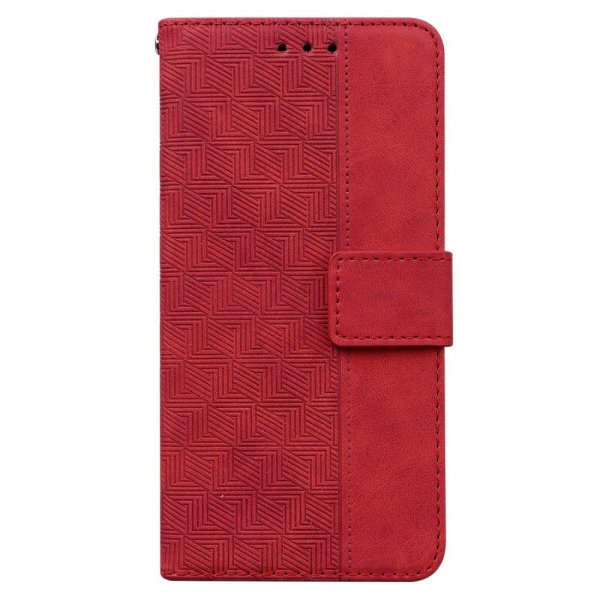 Samsung Galaxy A03 Fodral Mönstrat Röd