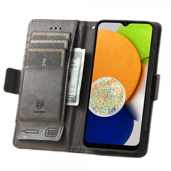 Samsung Galaxy A03 Fodral Stripe Grå
