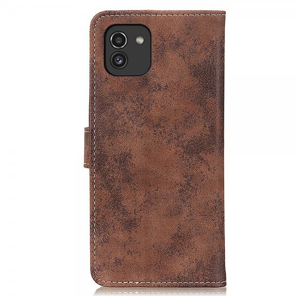Samsung Galaxy A03 Fodral Vintage Brun