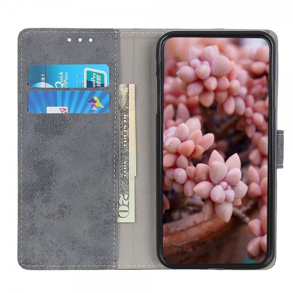 Samsung Galaxy A03s Fodral Vintage Grå