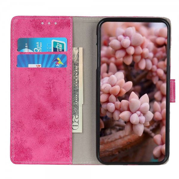 Samsung Galaxy A03s Fodral Vintage Magenta