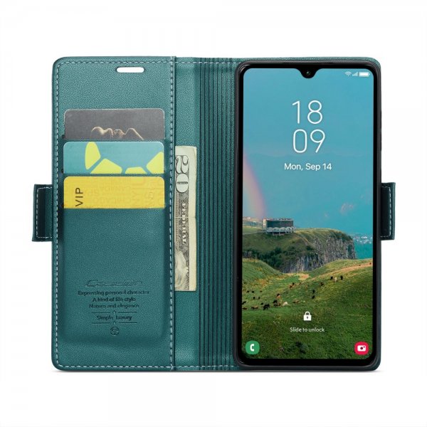 CaseMe Samsung Galaxy A05s Fodral 023 Series Grön