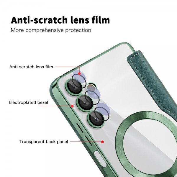 Samsung Galaxy A05s Fodral MagSafe Grön