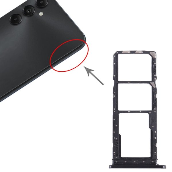 Samsung Galaxy A05S Simkortshållare - Svart