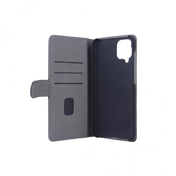 Gear Samsung Galaxy A12 Fodral med Kortfack Svart