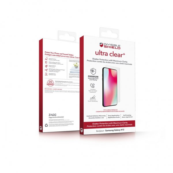 ZAGG InvisibleShield Samsung Galaxy A12 Skärmskydd Ultra Clear+