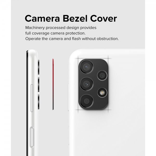Ringke Samsung Galaxy A13 4G Kameraskydd Camera Styling Svart