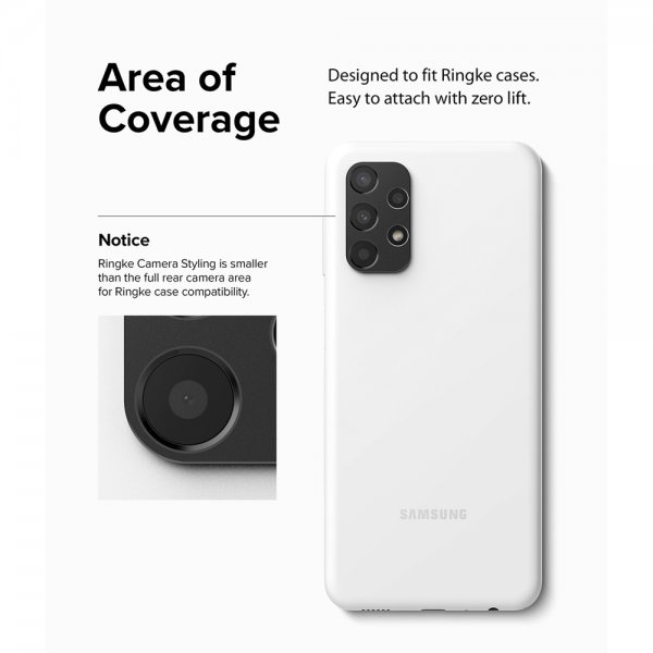 Ringke Samsung Galaxy A13 4G Kameraskydd Camera Styling Svart