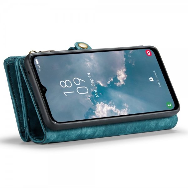 CaseMe Samsung Galaxy A14 Fodral 008 Series Löstagbart Skal Petrol