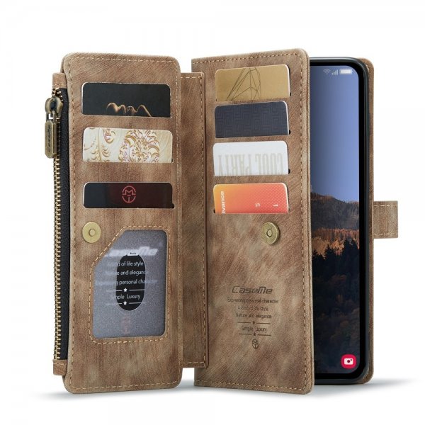 CaseMe Samsung Galaxy A14 Fodral C30 Series Brun