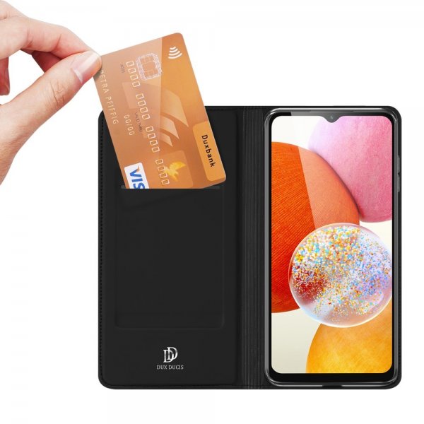 Dux Ducis Samsung Galaxy A14 Fodral Skin Pro Series Svart