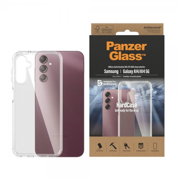 PanzerGlass Samsung Galaxy A14 Skal HardCase Transparent