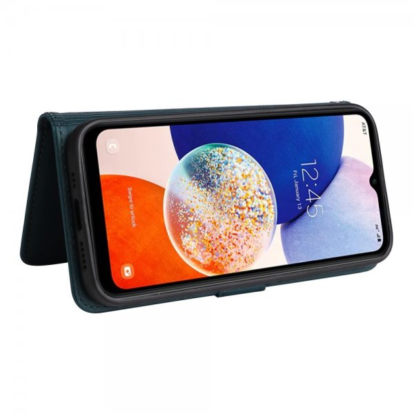 Betopnice Samsung Galaxy A14 Fodral med Löstagbart Skal 005 Blå