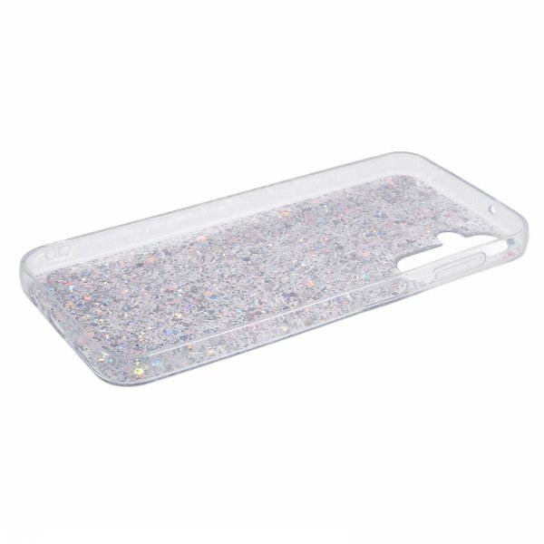 Nordic Covers Samsung Galaxy A14 Skal Sparkle Series Stardust Silver