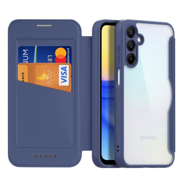 Dux Ducis Samsung Galaxy A15 Fodral Skin X Pro Series Blå