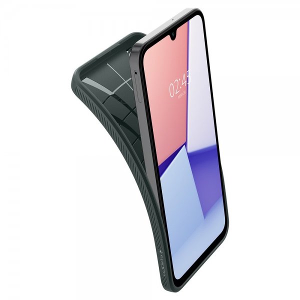 Spigen Samsung Galaxy A15 Skal Liquid Air Abyss Green