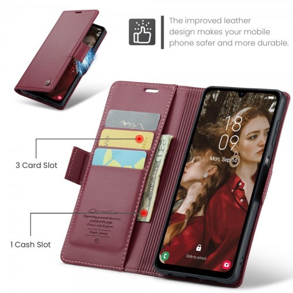 CaseMe Samsung Galaxy A16 Fodral 023 Series Röd