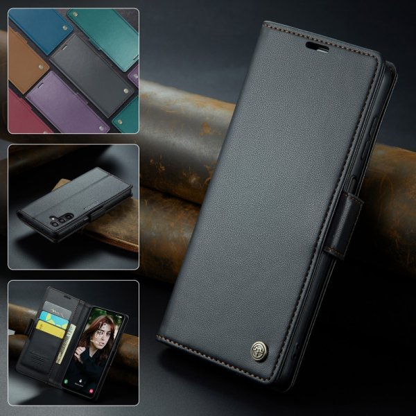 CaseMe Samsung Galaxy A16 Fodral 023 Series Svart