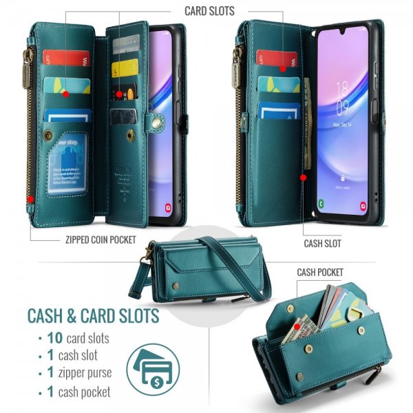 CaseMe Samsung Galaxy A16 Fodral C36 Series Grön
