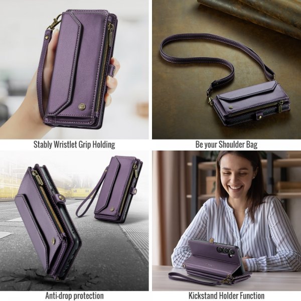 CaseMe Samsung Galaxy A16 Fodral C36 Series Lila