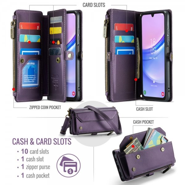 CaseMe Samsung Galaxy A16 Fodral C36 Series Lila
