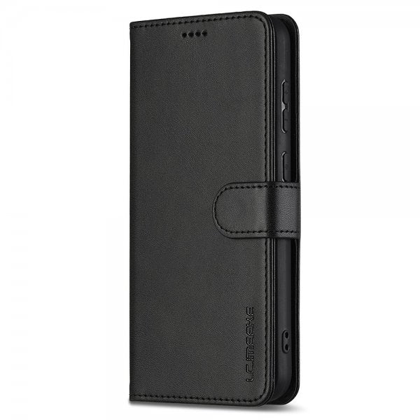 Lc.Imeeke Samsung Galaxy A16 Fodral med Kortfack Stativfunktion Svart