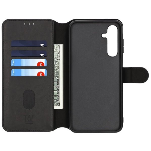 Rvelon Samsung Galaxy A16 Fodral Magnetiskt Avtagbart Skal Svart