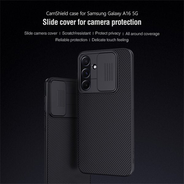 Nillkin Samsung Galaxy A16 Skal CamShield Svart