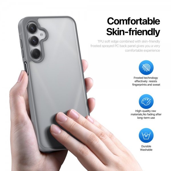 Dux Ducis Samsung Galaxy A16 Skal Yind Series Grå