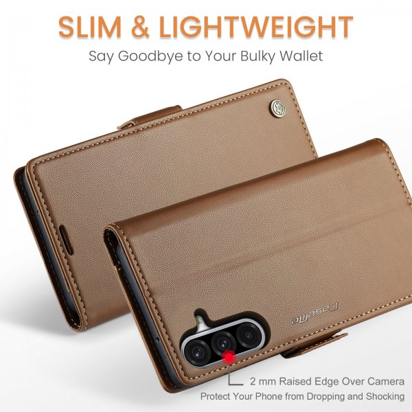 CaseMe Samsung Galaxy A17 Fodral 023 Series Brun