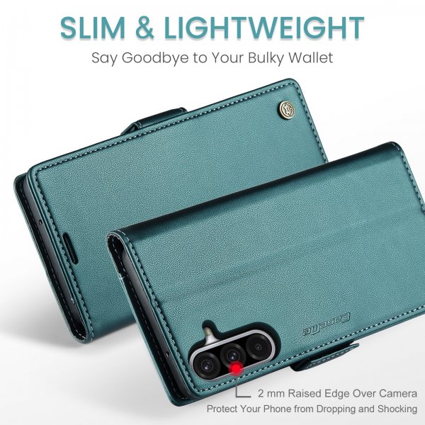 CaseMe Samsung Galaxy A17 Fodral 023 Series Grön