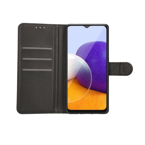 Samsung Galaxy A22 5G Fodral med Stativ Svart
