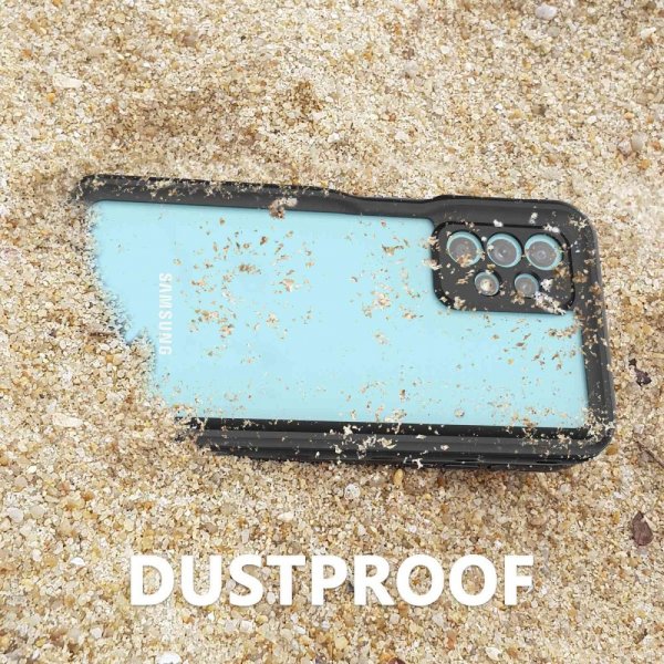 Redpepper Samsung Galaxy A23 5G Skal Vattentåligt IP68 Svart