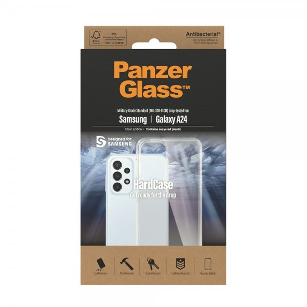 PanzerGlass Samsung Galaxy A24 Skal HardCase Transparent