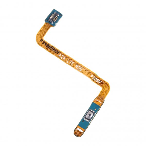 Samsung Galaxy A24 Fingeravtrycksläsare med flexkabel - Svart