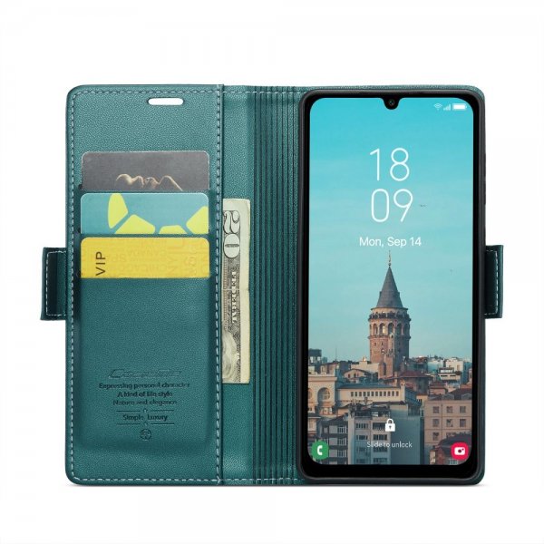 CaseMe Samsung Galaxy A25 Fodral 023 Series Grön