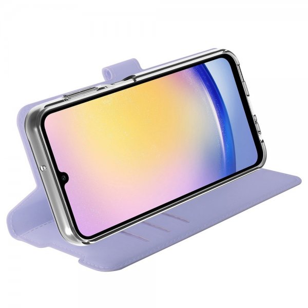 Vivanco Samsung Galaxy A25 Fodral Classic Wallet Lavendel