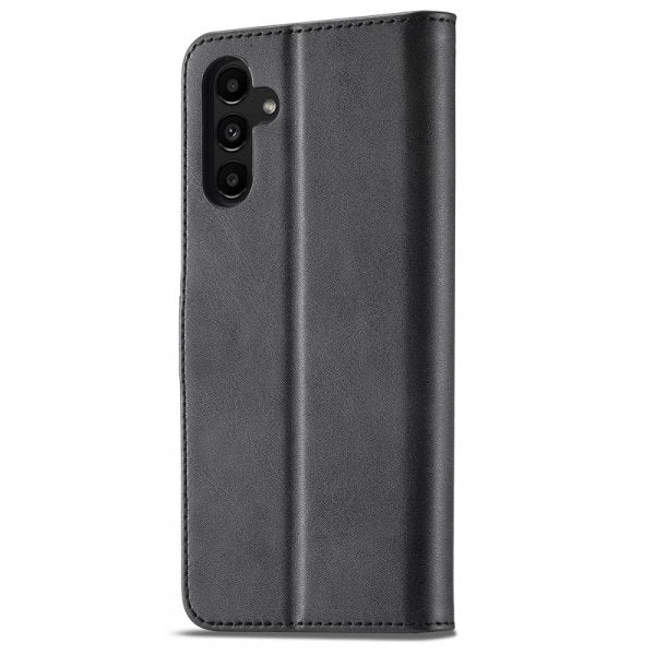Lc.Imeeke Samsung Galaxy A25 Fodral med Kortfack Stativfunktion Svart