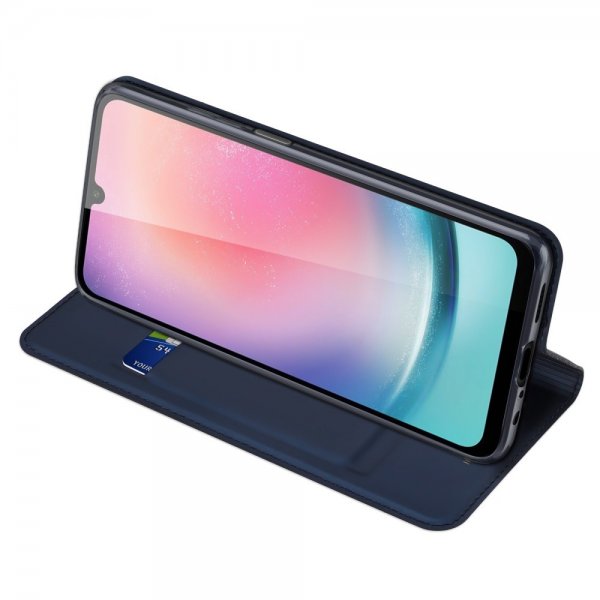 Dux Ducis Samsung Galaxy A25 Fodral Skin Pro Series Blå
