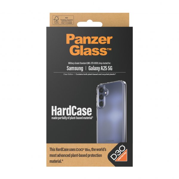 PanzerGlass Samsung Galaxy A25 Skal HardCase D3O Transparent