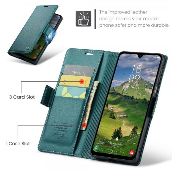 CaseMe Samsung Galaxy A26 Fodral 023 Series Grön