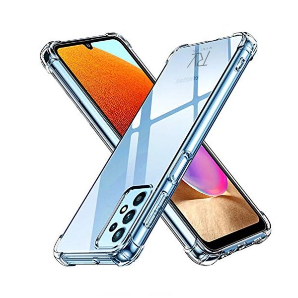 Rvelon Samsung Galaxy A32 5G Skal Stöttålig Transparent