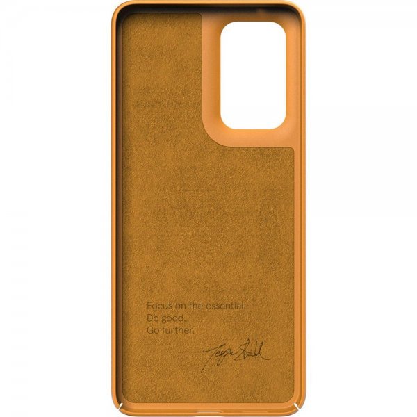 Nudient Samsung Galaxy A33 5G Skal Thin Case V3 Saffron Yellow