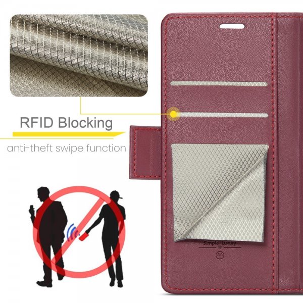 CaseMe Samsung Galaxy A34 5G Fodral 023 Series Röd
