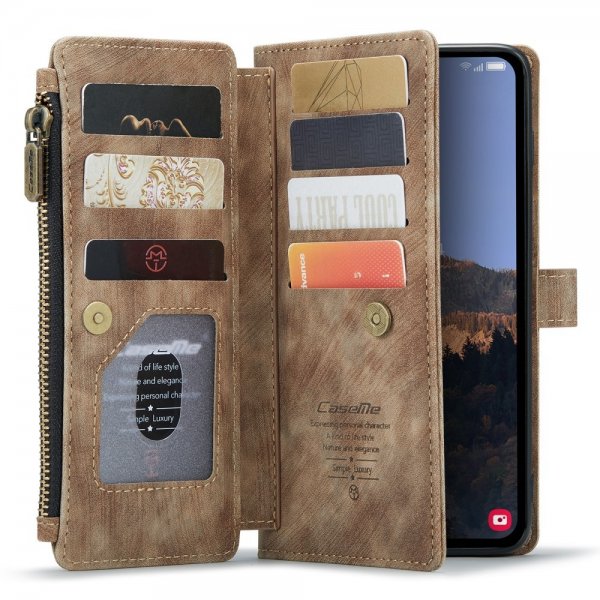 CaseMe Samsung Galaxy A34 5G Fodral C30 Series Brun