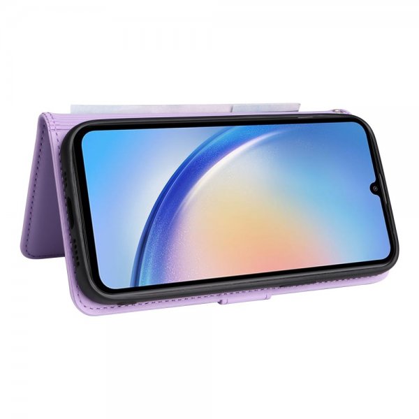 Betopnice Samsung Galaxy A34 5G Fodral med Löstagbart Skal 005 Lila