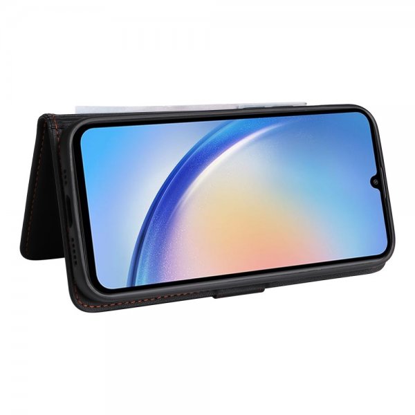 Betopnice Samsung Galaxy A34 5G Fodral med Löstagbart Skal 005 Svart