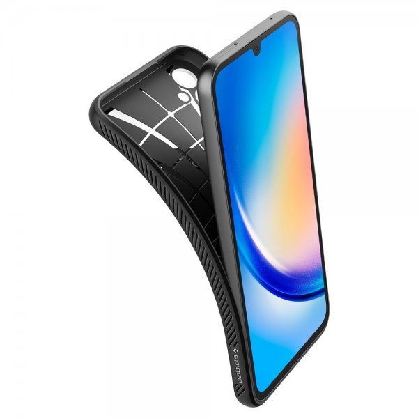 Spigen Samsung Galaxy A34 5G Skal Liquid Air Matte Black